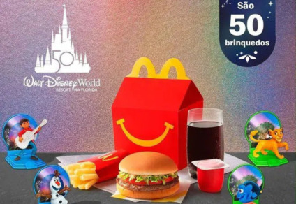 Disney comemora aniversário com 50 brindes no McDonald’s