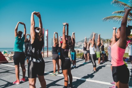 Mude e Amstel Ultra abrem academia gratuita no Rio