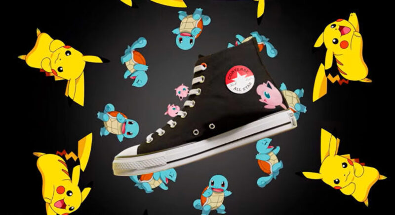 Converse cria coleção para celebrar os 25 anos de Pokémon