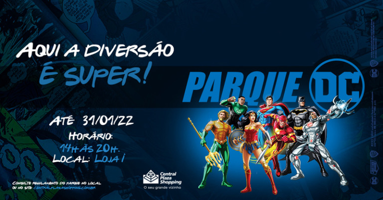 Shopping de SP tem parque temático da DC Comics