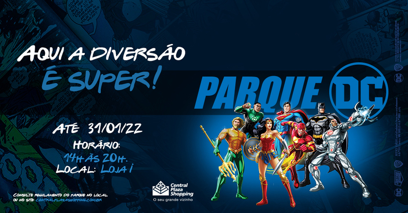 Shopping de SP tem parque temático da DC Comics