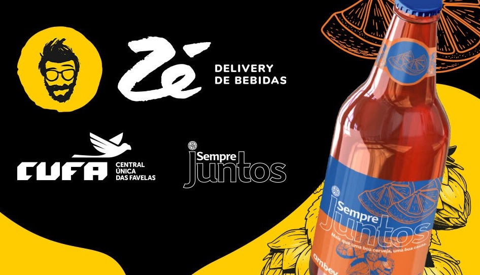 Zé Delivery lança cerveja exclusiva com verba para CUFA ajudar regiões com enchentes