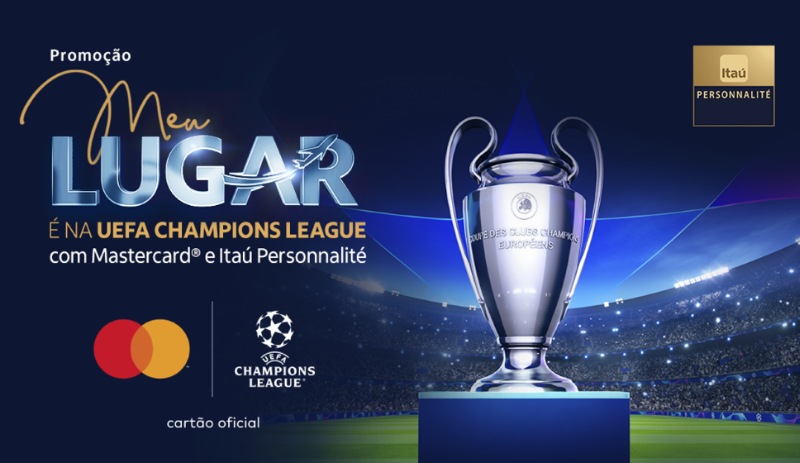 Itaú Personnalité levará clientes para a final da UEFA Champions League