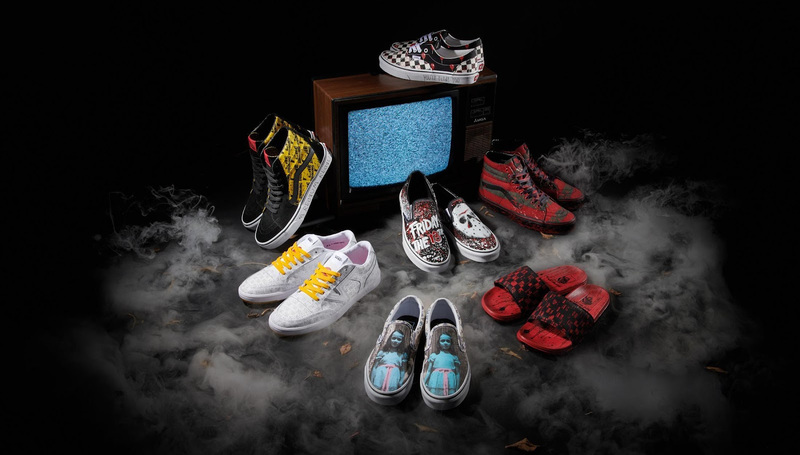 Vans e Warner Bros. homenageiam clássicos do terror na coleção Vans X Horror