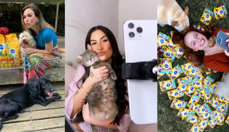 Pedigree e Whiskas escolhem Tatá Werneck e Bianca Andrade como embaixadoras