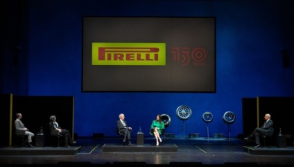 Pirelli 150 anni; Stefano Domenicali; Annamaria Testa ;Marco Tronchetti Provera;Ilaria DÕAmico;Ferruccio Resta
