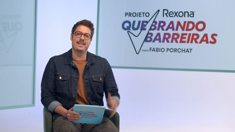 Fabio Porchat e Rexona incentivam prática esportiva em jovens