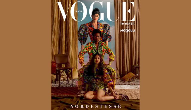 Magalu coloca Lu na capa da Vogue digital