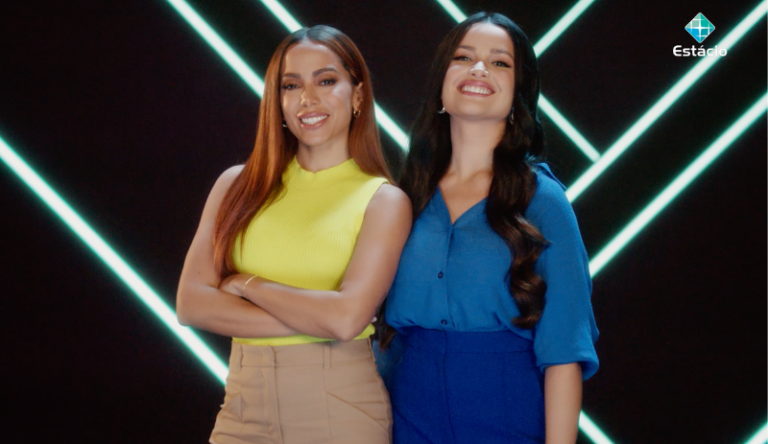 Anitta e Juliette fazem primeira campanha juntas para a Estácio