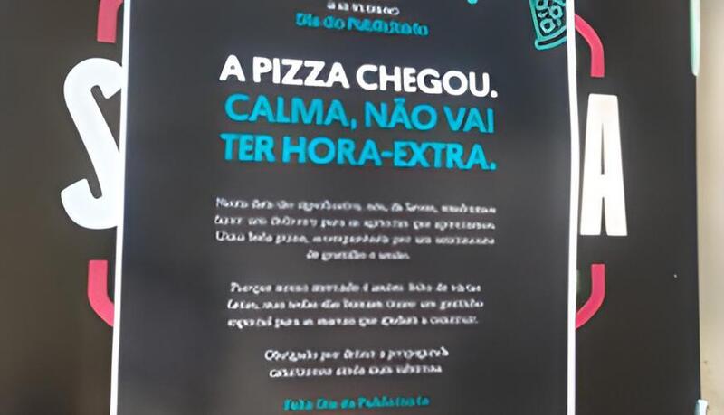 Seven envia pizza para outras agências no Dia do Publicitário