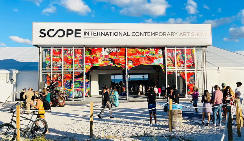 Experiências de marcas no Miami Scope Art Show