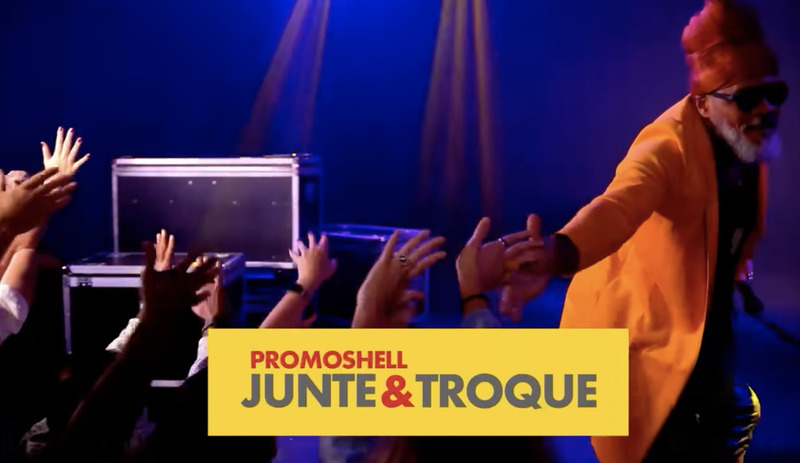 Carlinhos Brown é protagonista da PromoShell Junte&Troque