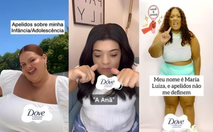 Dove faz campanha viral no TikTok reforçando seu propósito