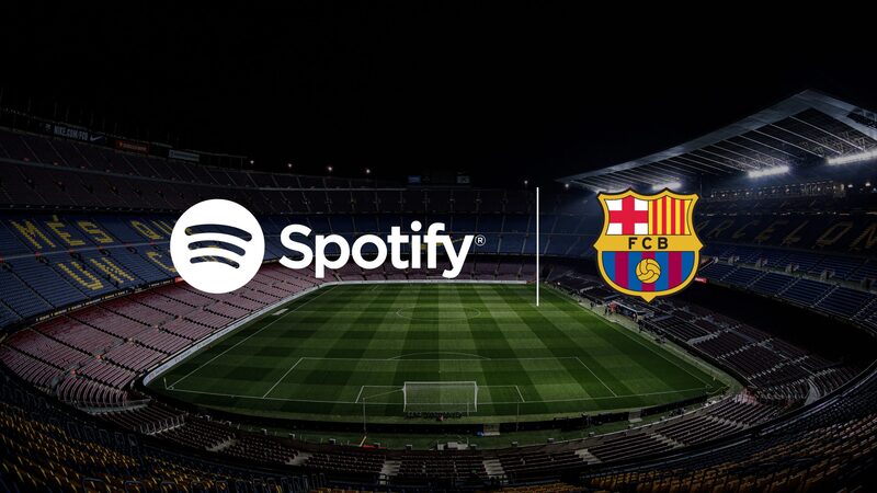 Spotify se torna patrocinador master do Barcelona