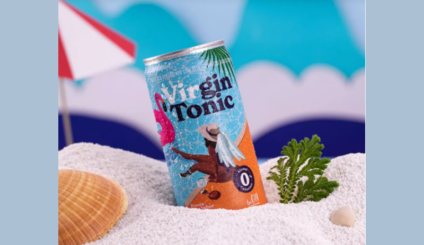 Foodtech lança Virgin Tonic como primeiro gin tônica zero álcool e sem calorias