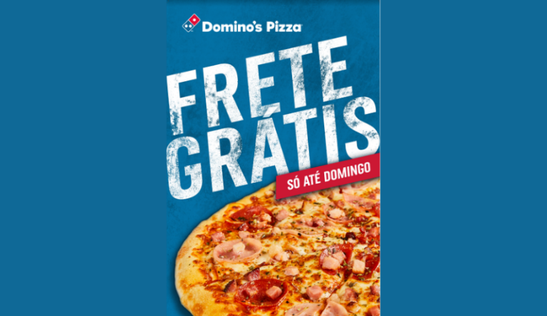 Em ação inédita no Brasil, Domino’s Pizza anuncia frete grátis por tempo limitado