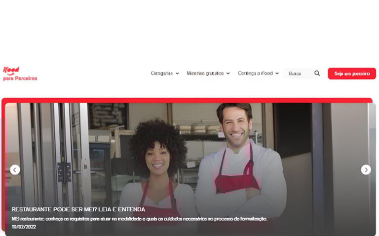 iFood lança plataforma de informação para restaurantes PME's
