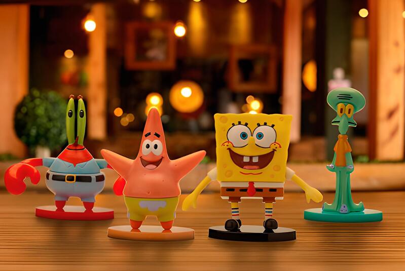 Mundo Animal lança brinquedos do Bob Esponja e sua turma