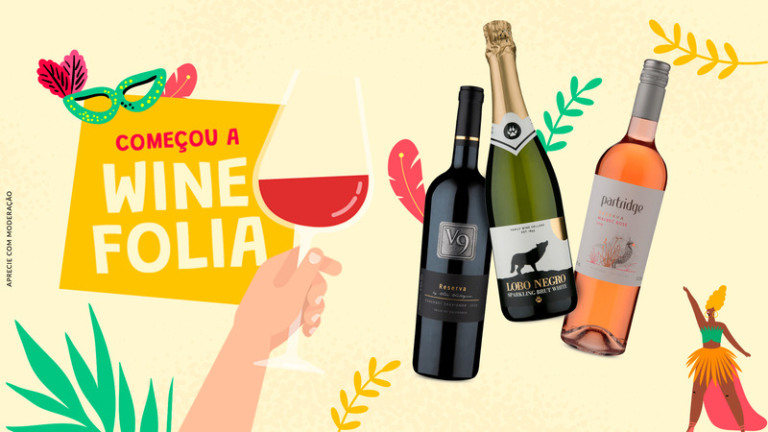 Wine faz descontos de até 55% no carnaval