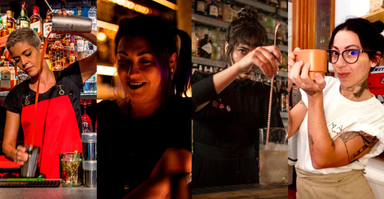Bartenders vão levar suas receitas para bares de quatro estados brasileiros no Dia da Mulher