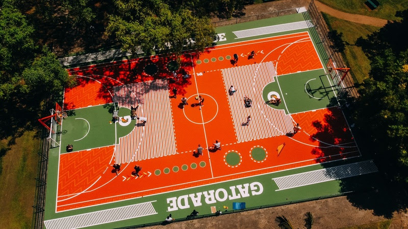 Gatorade abre laboratório e quadras multiesporte no Parque Ibirapuera