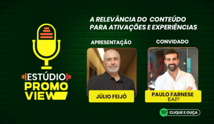 Paulo Farnese fala sobre criação de conteúdo no estúdio Promoview