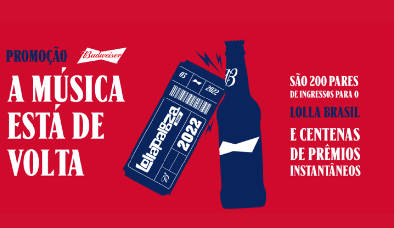 Budweiser celebra “A Música está de volta” com promoção