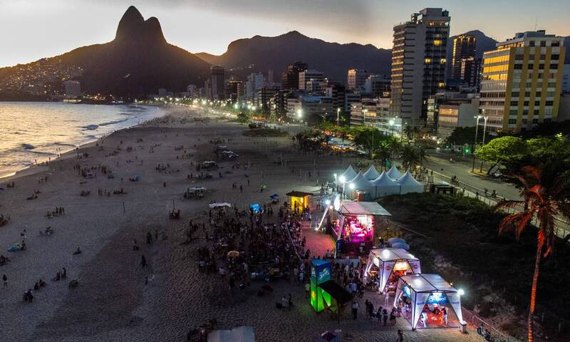 Projeto Verão Rio O Globo é realizado pela V3A Projeto Verão Rio O Globo é realizado pela V3A