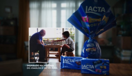 Lacta mostra construção de memórias especiais ao lado de quem amamos
