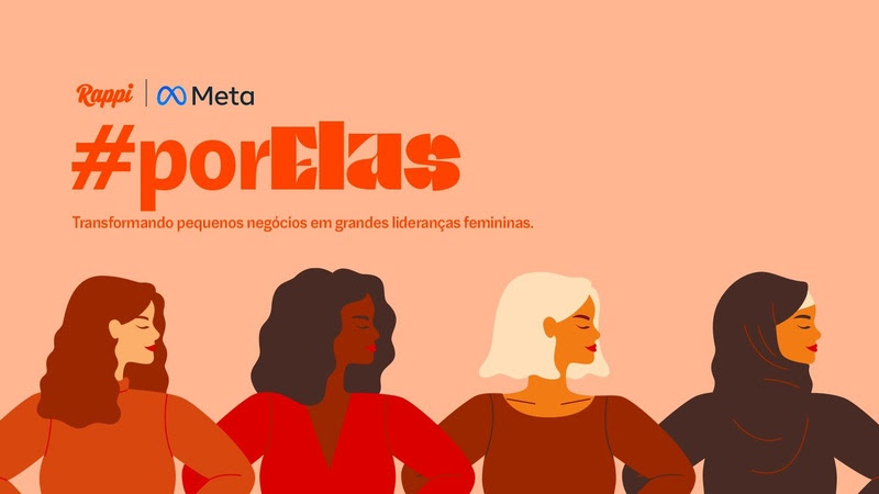 Rappi e Meta vão apoiar mulheres empreendedoras