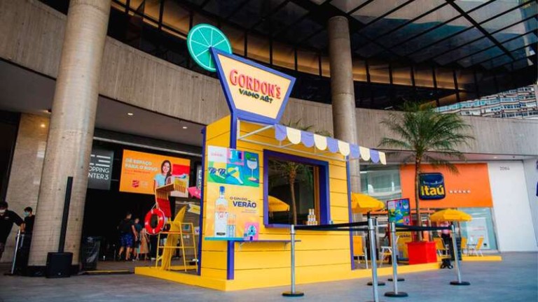 Gordon’s e Arc promovem ativação em SP