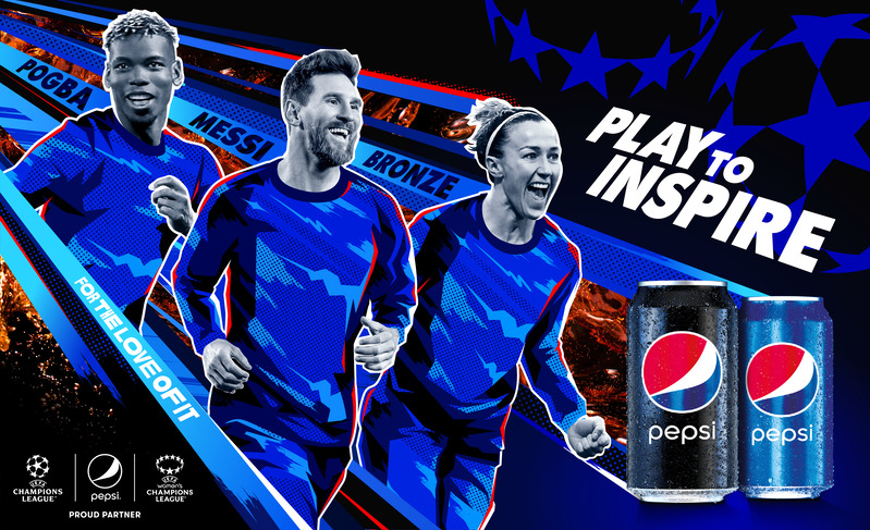 Pepsi e UEFA Champions League lançam campanha global