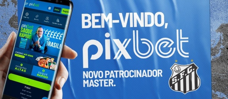 Pixbet é nova patrocinadora máster do Santos