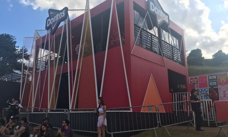 Doritos recebe público em 3 espaços interativos no Lolla