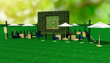 Parque Ibirapuera recebe jardim de cerveja da Hoegaarden