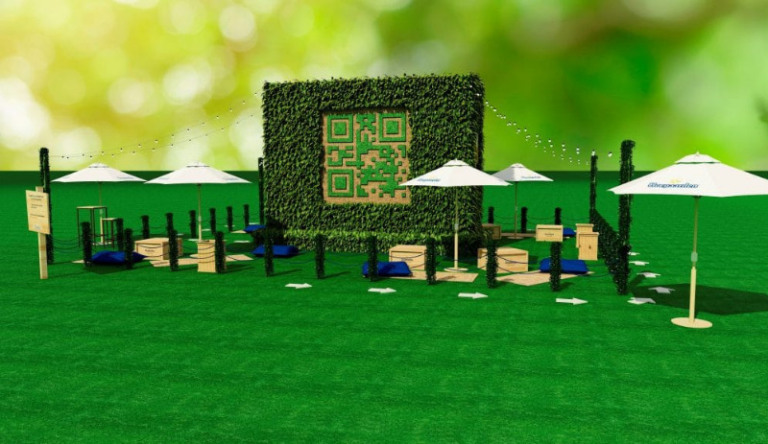 Parque Ibirapuera recebe jardim de cerveja da Hoegaarden