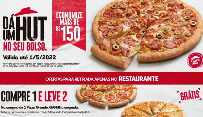 Pizza Hut anuncia promoção que parece mentira, mas não é!