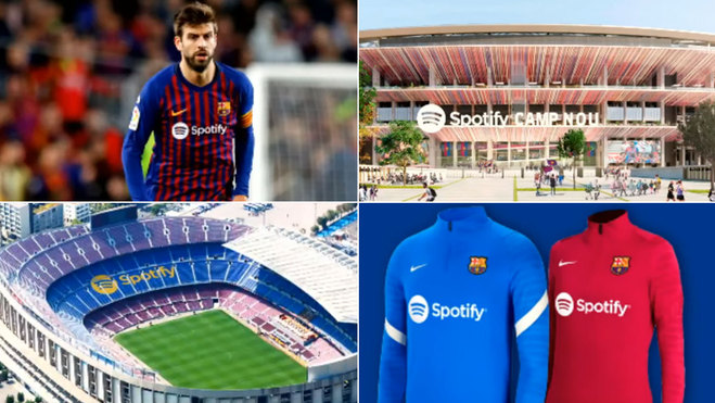 Patrocínio do Spotify ao Barça é de EUR 400 mi