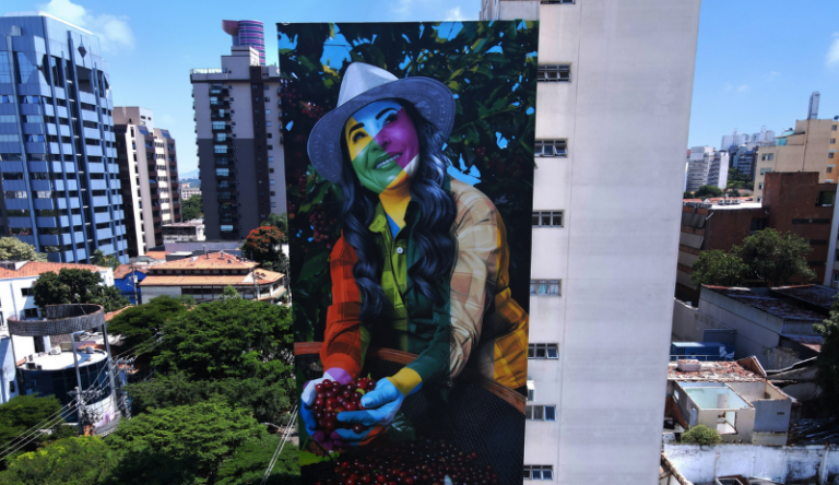Nespresso e Kobra fazem intervenção urbana em SP
