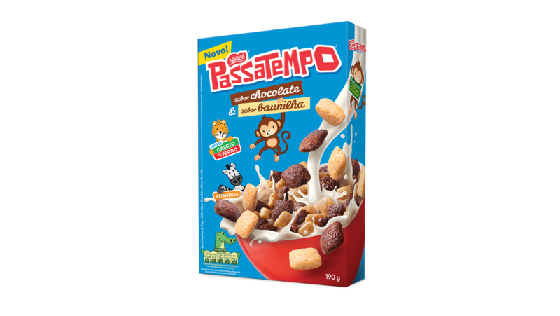 Nestlé lança cereal matinal Passatempo