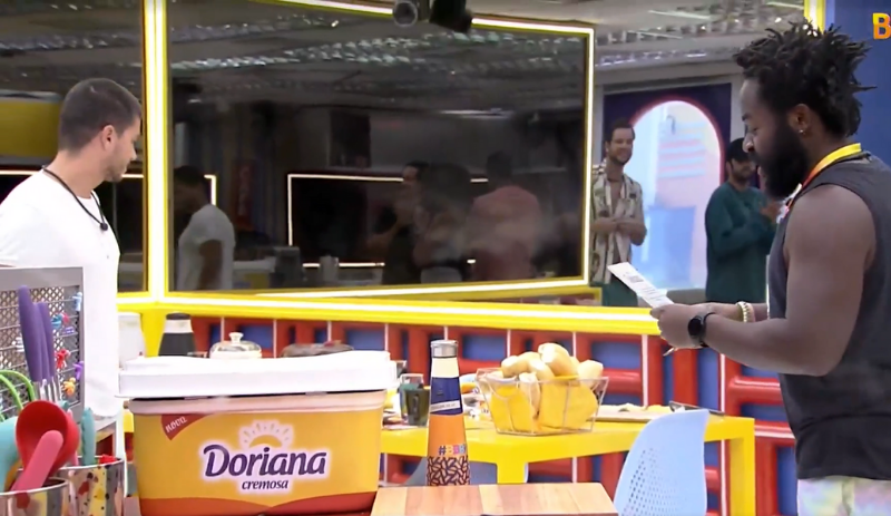 Doriana desperta brothers com café da manhã especial no BBB22