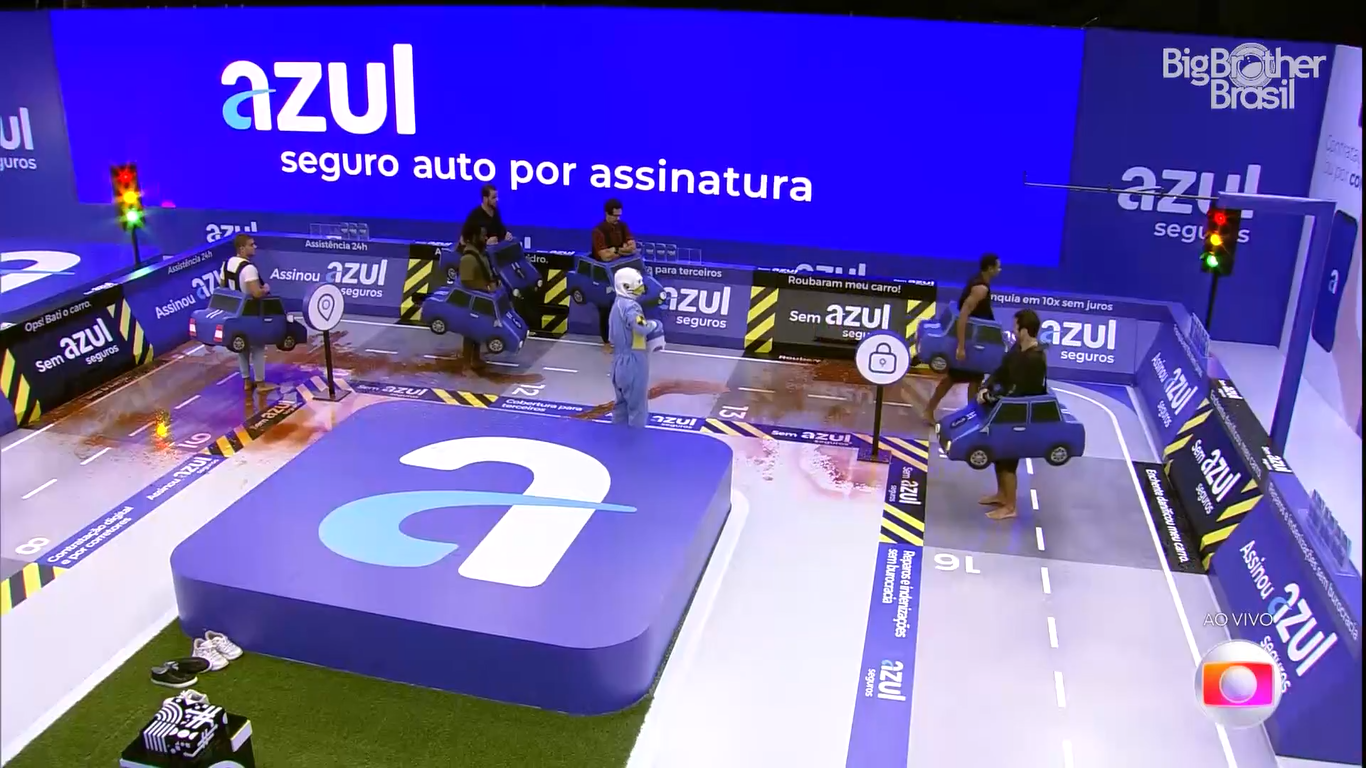 Azul Seguros faz prova do líder na etapa final do BBB 22