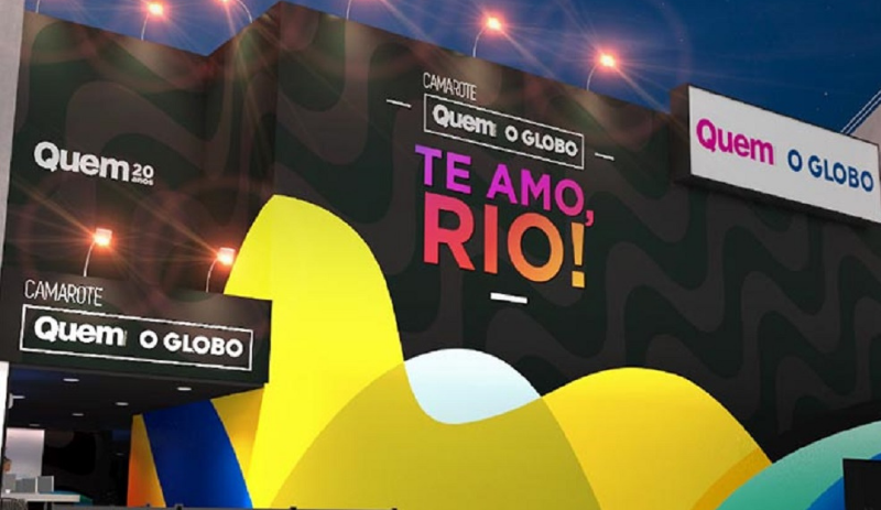 Azul é a companhia aérea oficial do Camarote Quem O Globo