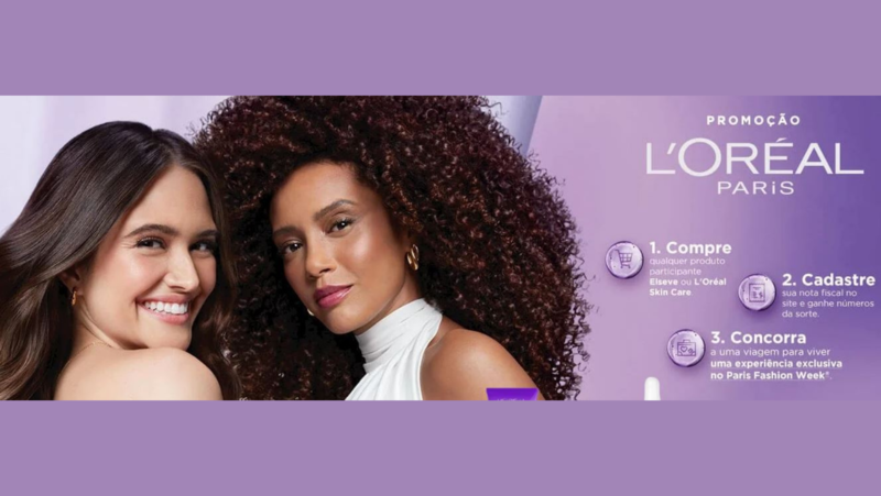 L’Oréal Paris prorroga ação com viagem à França como prêmio