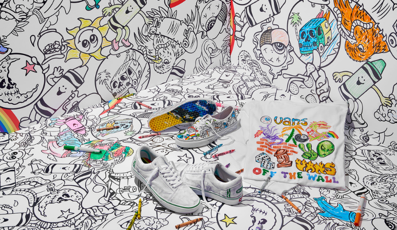 Vans e Crayola lançam collab