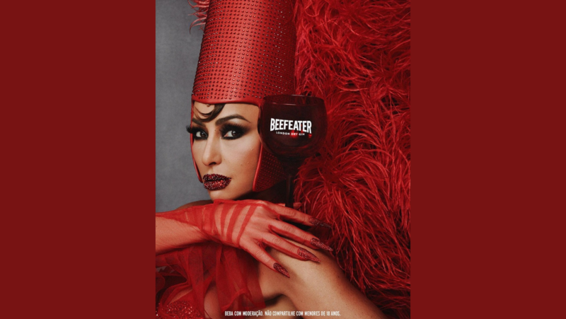 Beefeater realiza ativações exclusivas no Baile da Vogue 2022