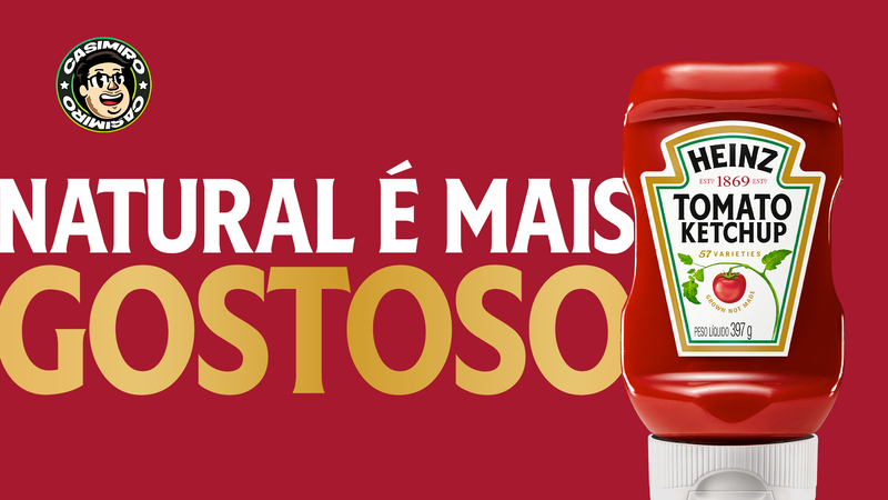 Heinz e Casimiro lançam parceria naturalmente saborosa