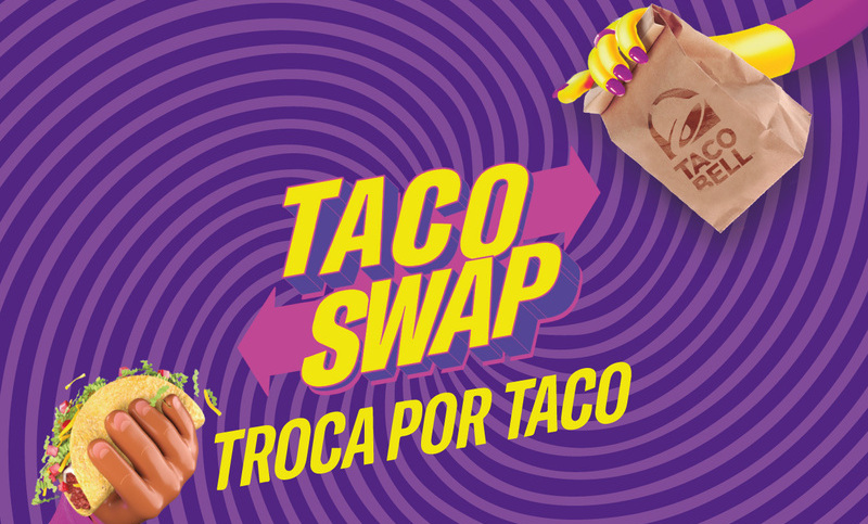 Taco Bell cria ação global Taco Swap