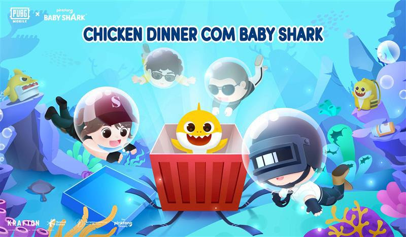 PUBG MOBILE e Baby Shark lançam segunda collab