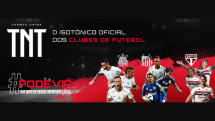 TNT Sports Drink patrocina três dos principais clubes de SP